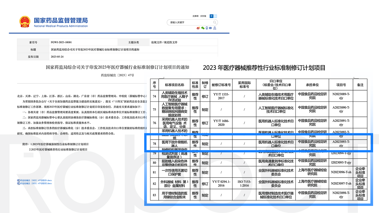 2023國家醫療器械行業標準修訂計劃公布！醫用下肢外骨骼入選目錄！