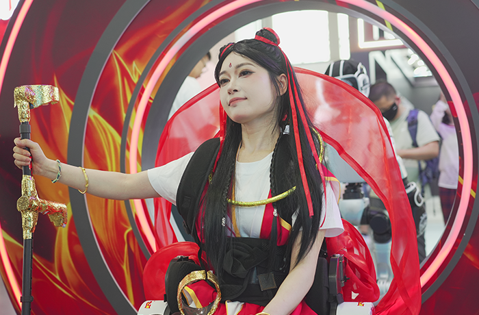  程天科技攜手殘障博主侯羿朵快閃中國(guó)國(guó)際動(dòng)漫節(jié)