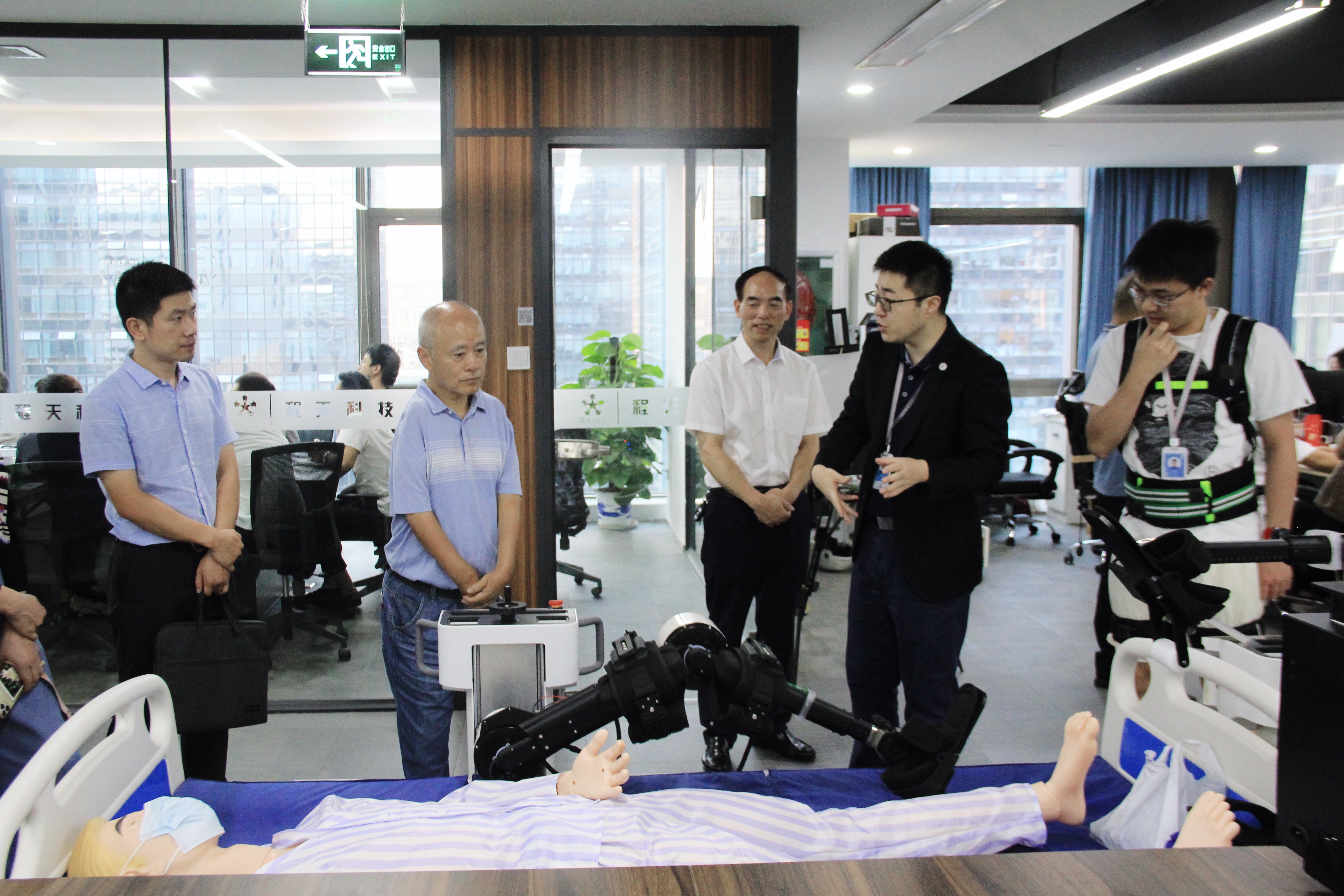 企業走訪 | 杭州市民政局調研走訪程天科技